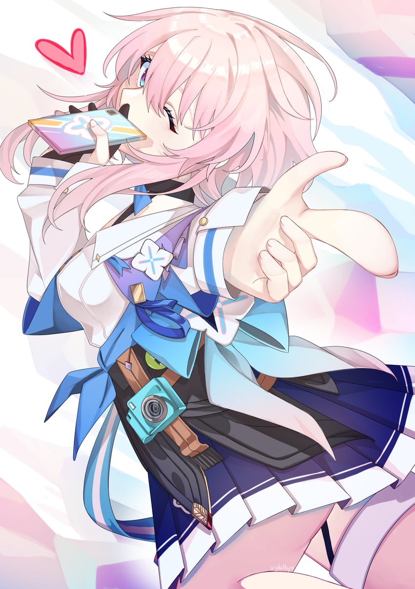 march 7th (honkai and 1 more) drawn by yukomayoi