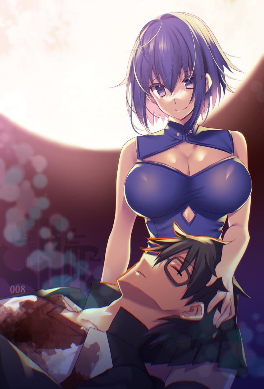 ciel, tohno shiki, and powered ciel (tsukihime) drawn by tajima_yoshikazu