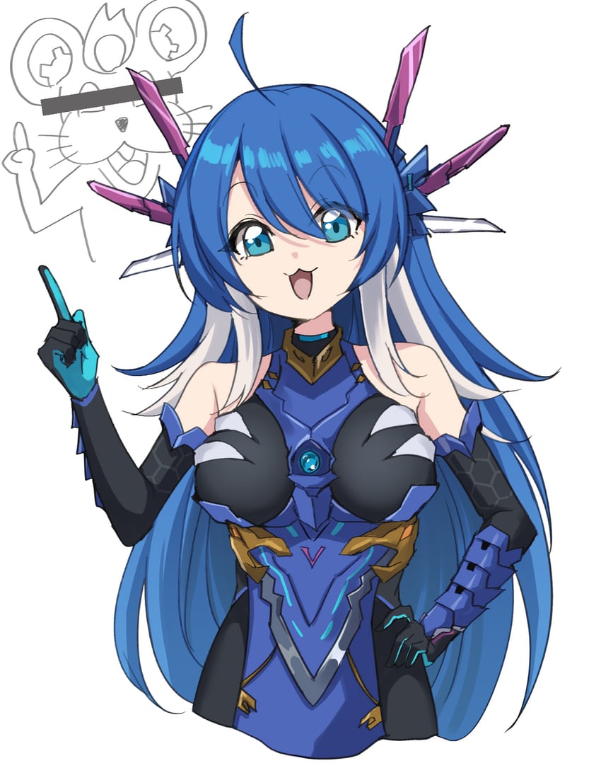 q.e.d. (duel masters and 1 more) drawn by rumiya9i