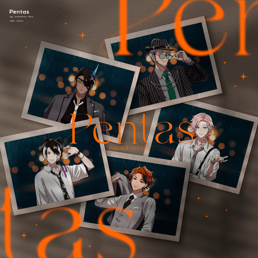 kageyama shien, aragami oga, yukoku roberu, rikka, and arurandeisu (holostars) drawn by marutiyo and nagosan