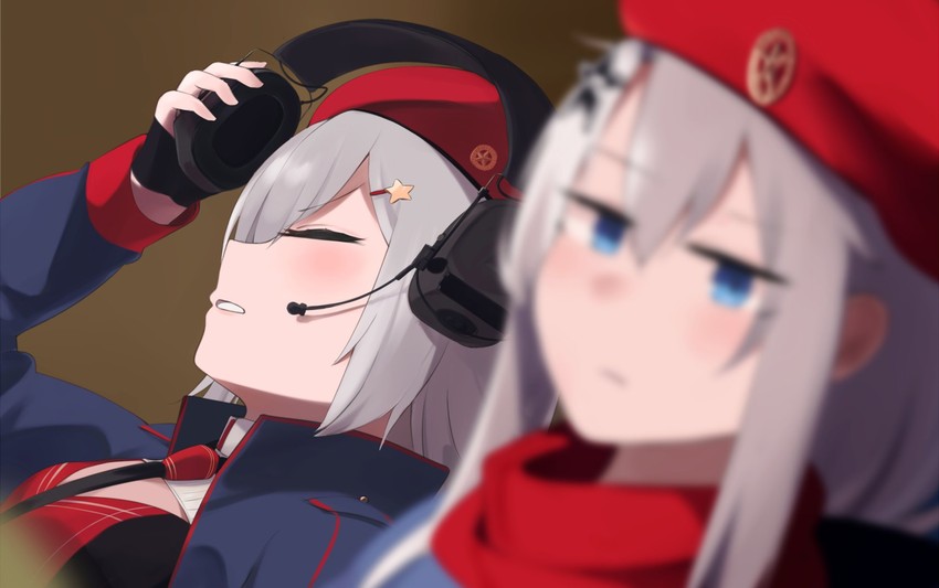 9a-91 and ots-12 (girls' frontline) drawn by hinami047