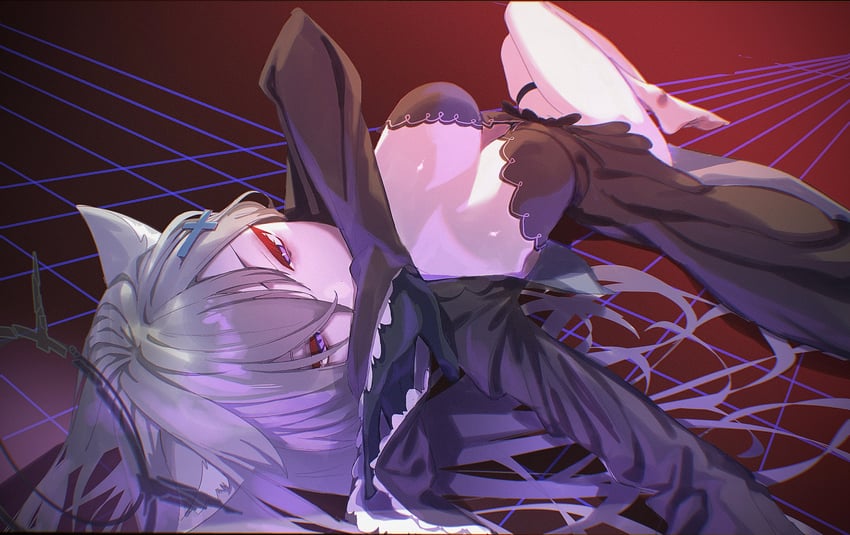 shiroko and shiroko terror (blue archive) drawn by erory6_(ro)