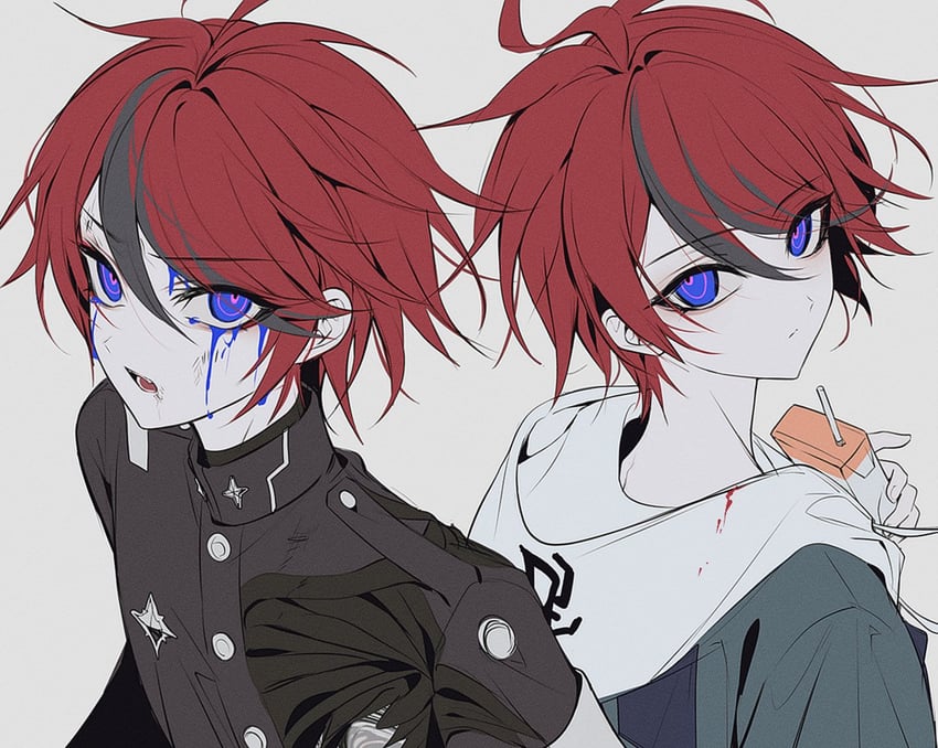 sumino takumi (the hundred line -last defense academy-) drawn by 4ro_1011
