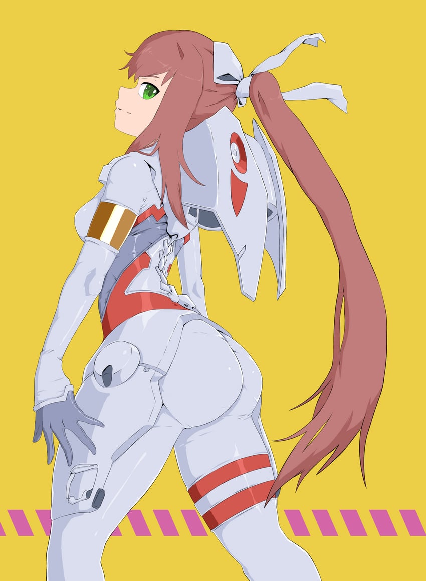 zero two and monika (darling in the franxx and 1 more) drawn by rover_rabbit_(doz668)