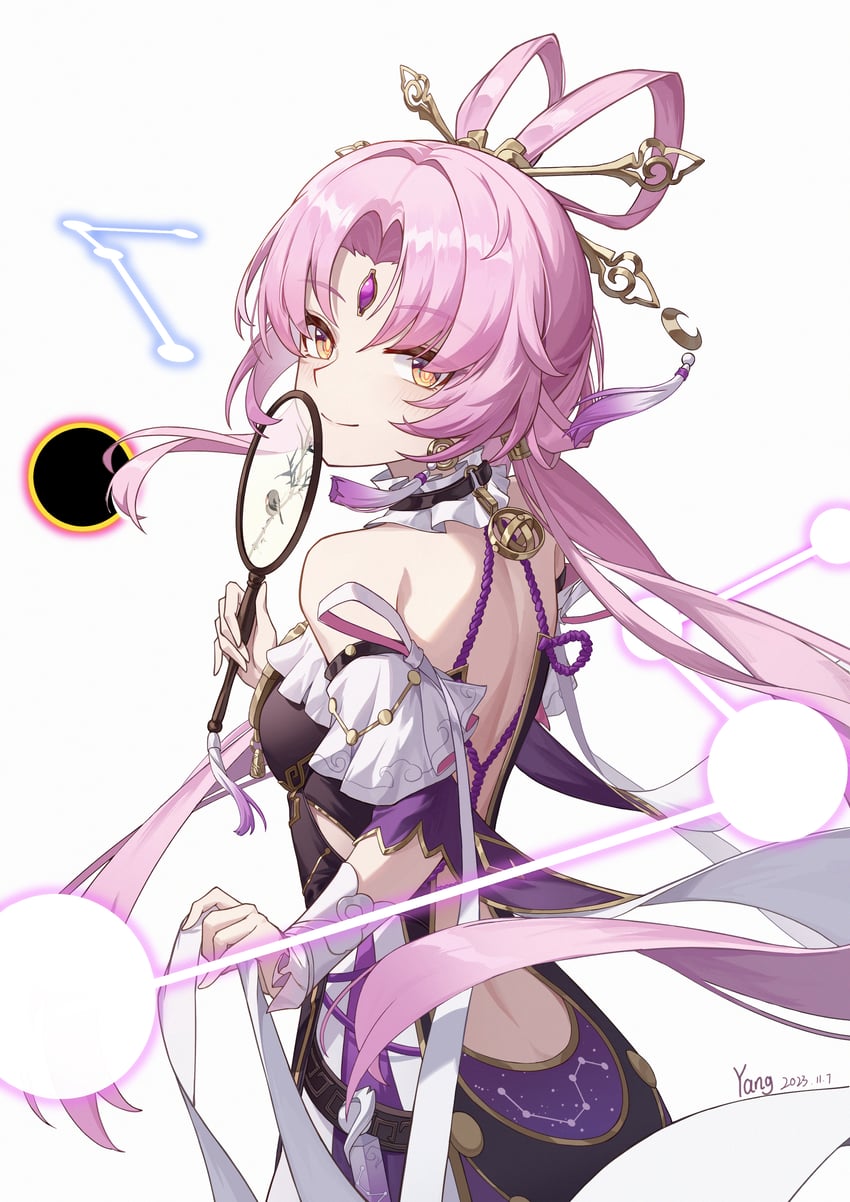 fu xuan (honkai and 1 more) drawn by yang_(user_ewrd7445)