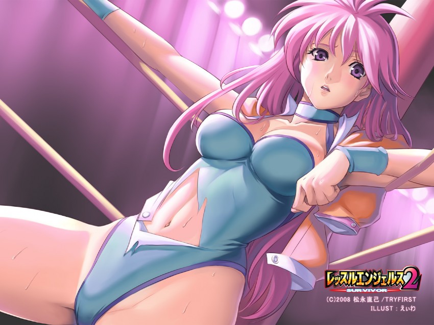 mighty yukiko (wrestle angels and 2 more) drawn by eiwa