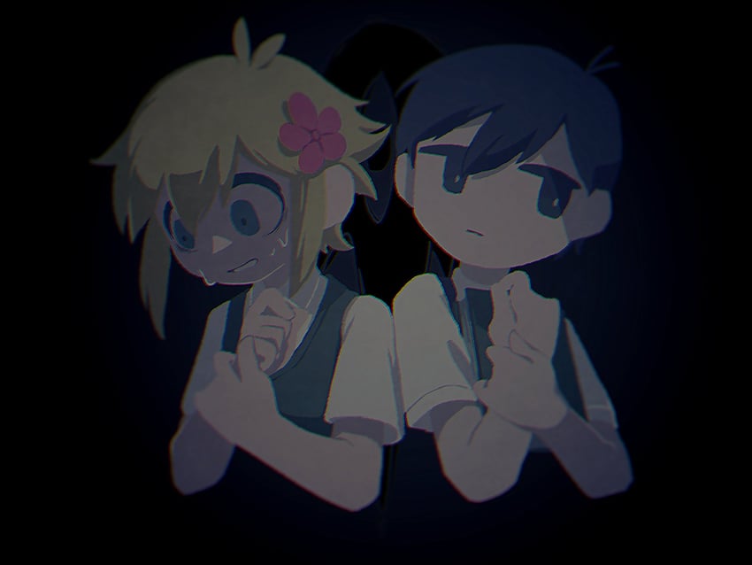 sunny, basil, and something (omori) drawn by 8osakana_san8