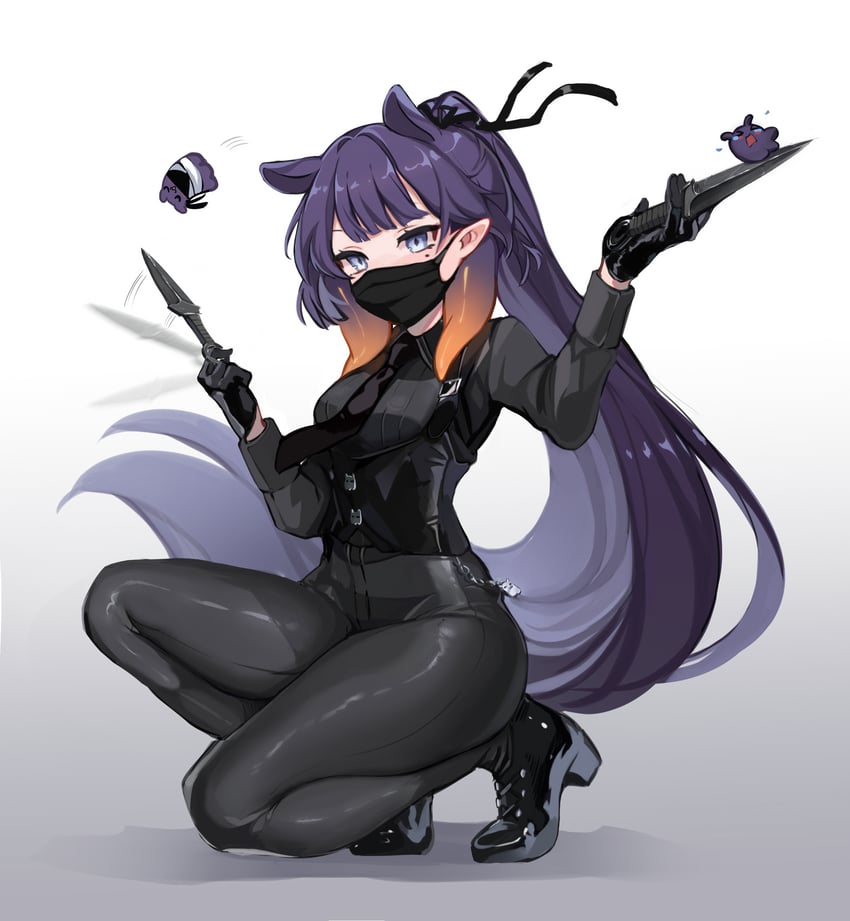 ninomae ina'nis and takodachi (hololive and 1 more) drawn by koahri