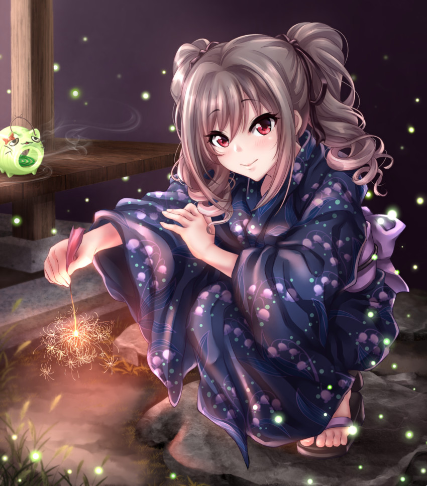 kanzaki ranko (idolmaster and 2 more) drawn by shashaki