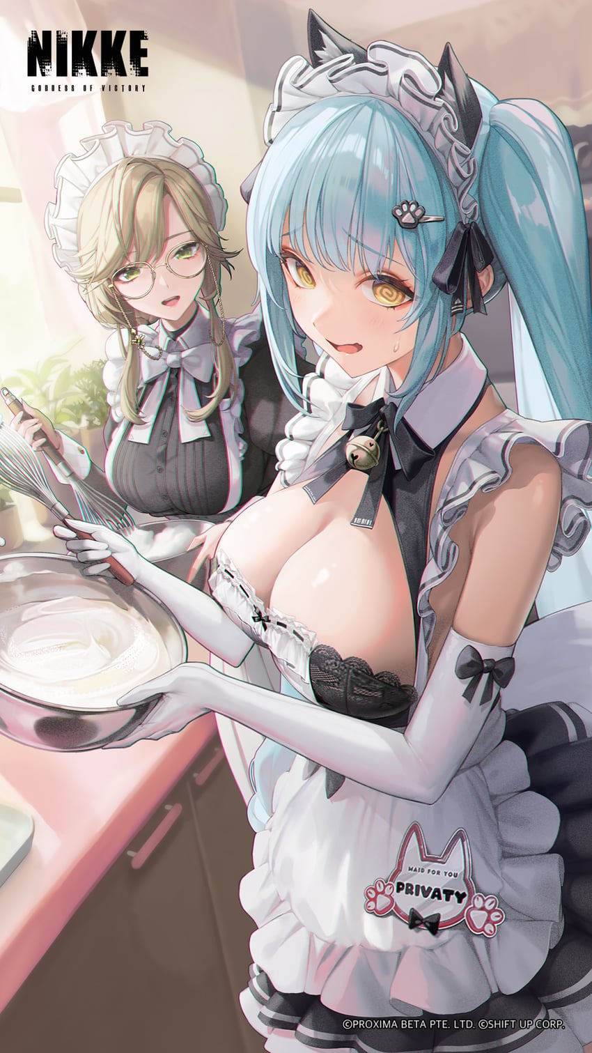 privaty and ade (goddess of victory: nikke)