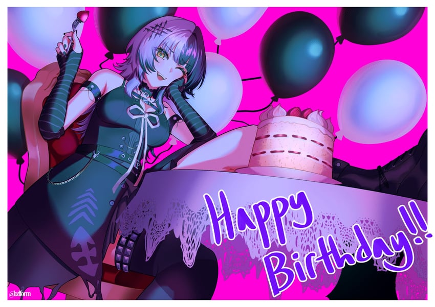 shiori novella (hololive and 1 more) drawn by hazel_(hzlform)