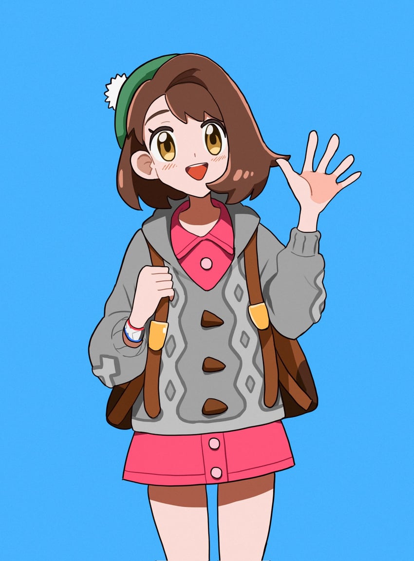 gloria (pokemon and 1 more) drawn by baeming