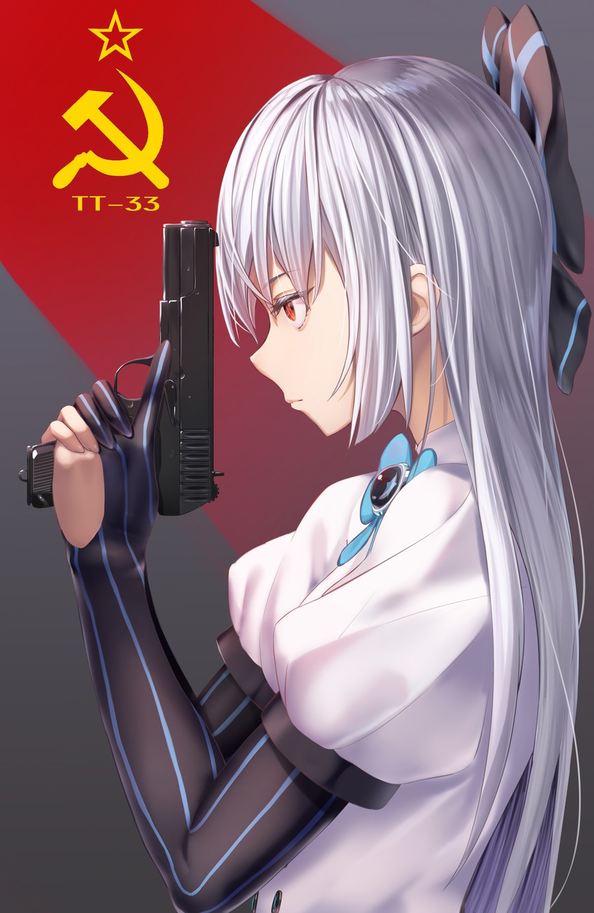 tokarev (girls' frontline) drawn by takechii
