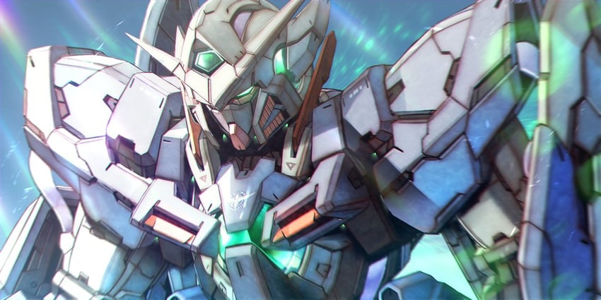 gundam exia (gundam and 1 more) drawn by wasabi_(payan)