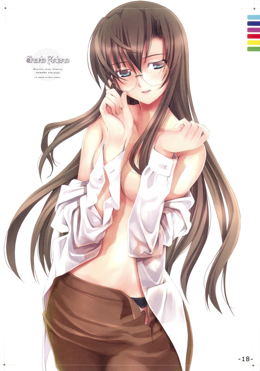 shario finieno (lyrical nanoha and 1 more) drawn by mikazuki_akira!