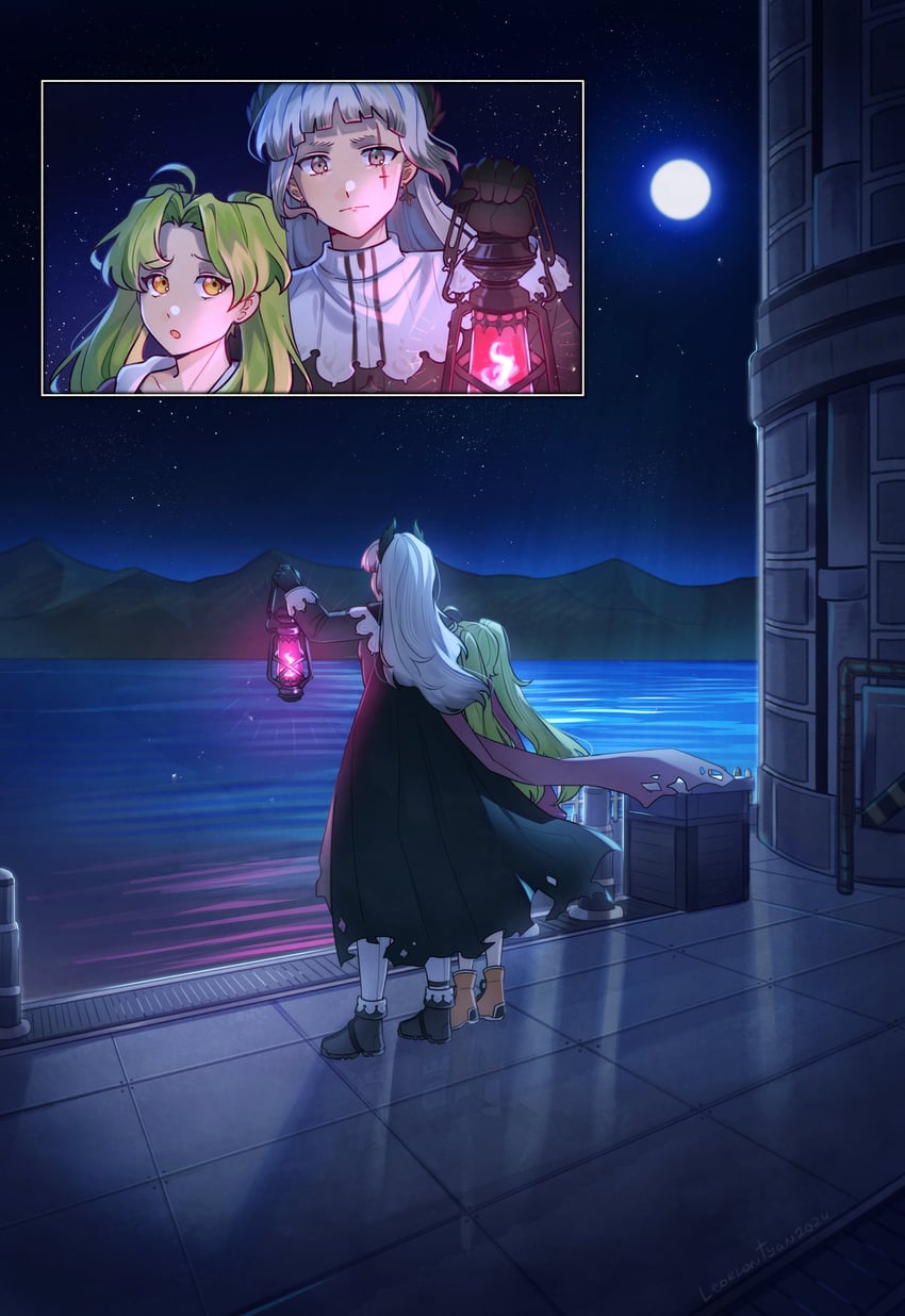 irene, kugimiya rie, and kea (arknights and 3 more) drawn by leorlontyan