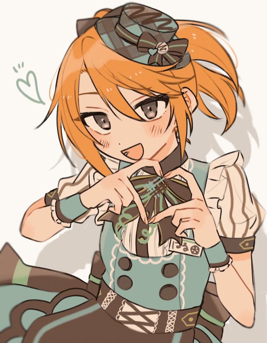 yuuki haru (idolmaster and 1 more) drawn by hamuchosu