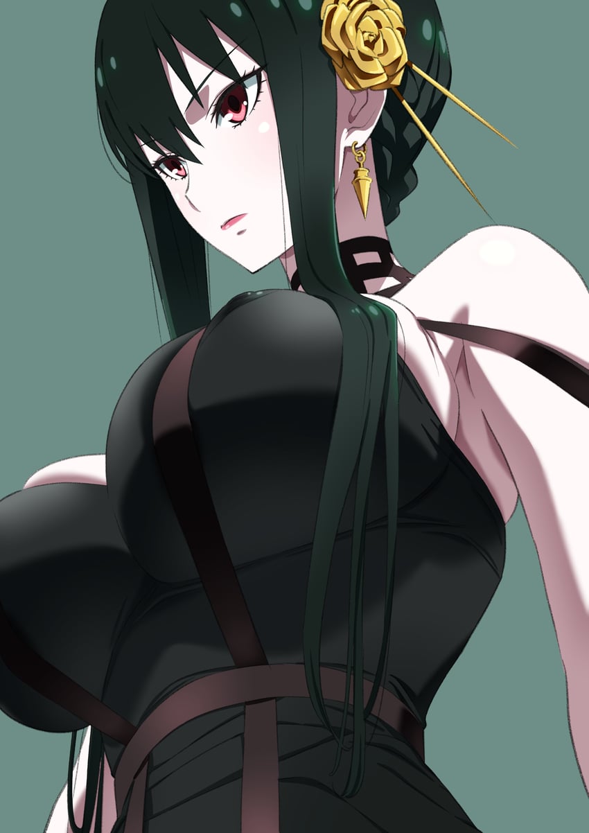 yor briar (spy x family) drawn by ika_daishougun