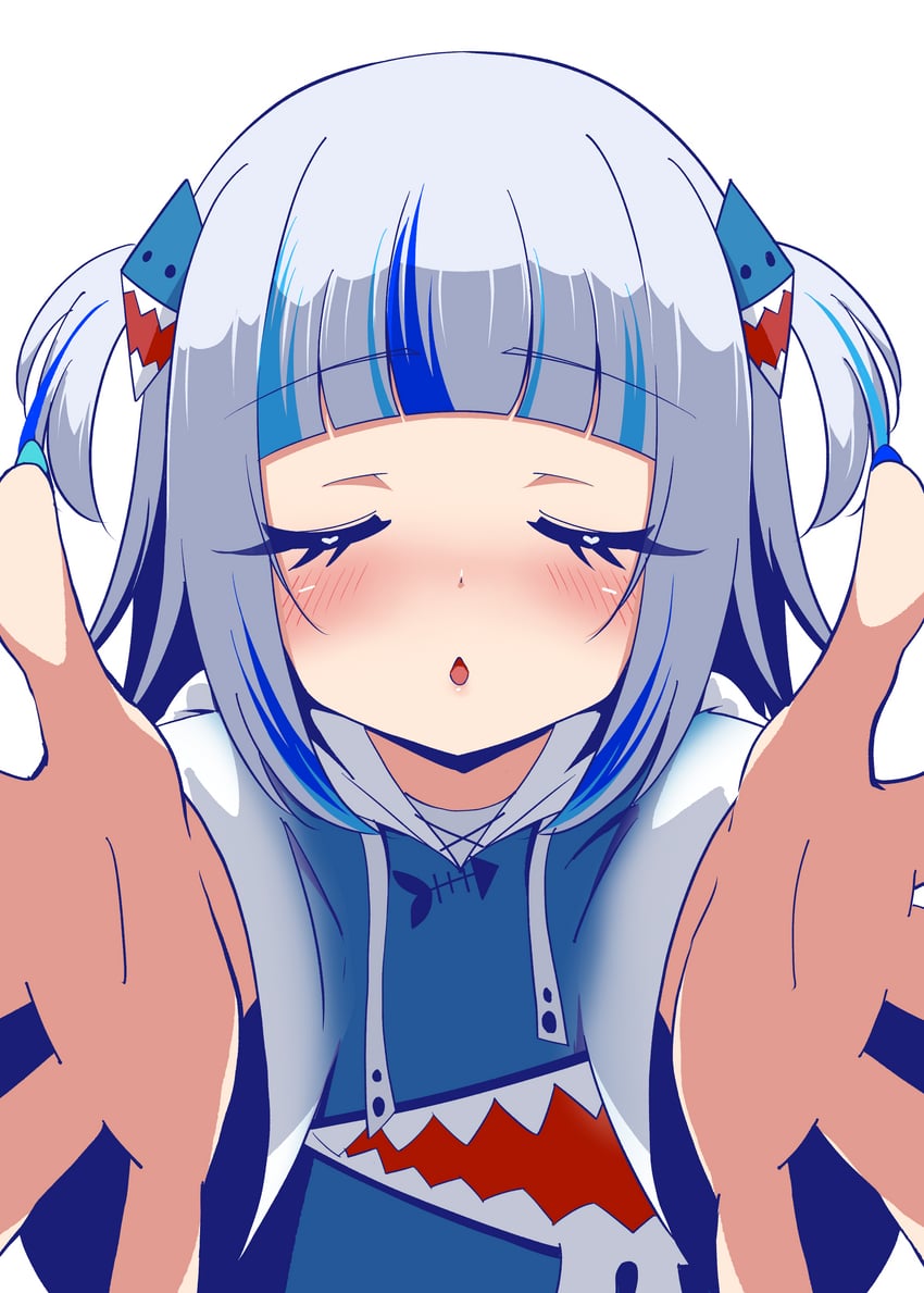 gawr gura (hololive and 1 more) drawn by takapyon_higashi