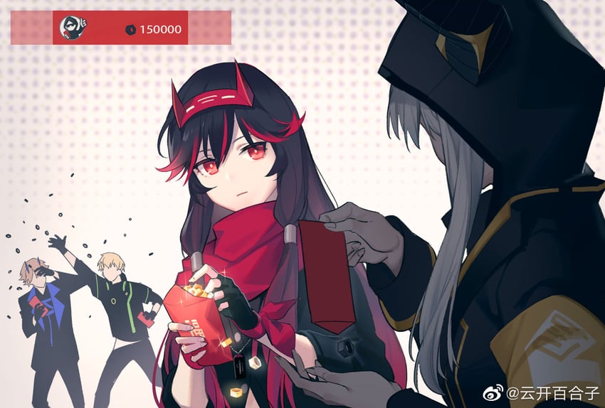 lucia, karenina, lee, lucia: lotus, karenina: blast, and 3 more (punishing: gray raven) drawn by yun_kai_baihezi