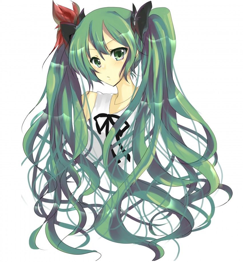 hatsune miku (vocaloid and 1 more) drawn by mizuse_kotone