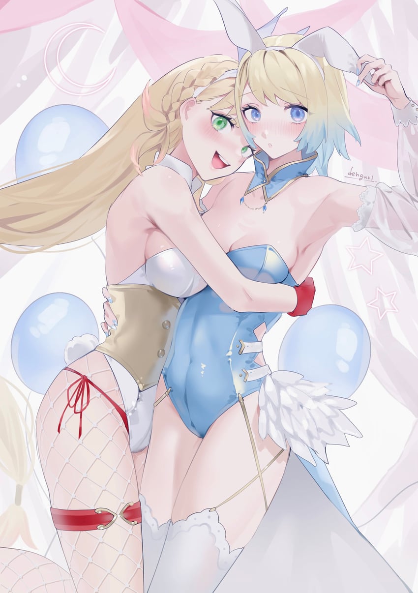 sharena and fjorm (fire emblem and 1 more) drawn by sakuramotikun