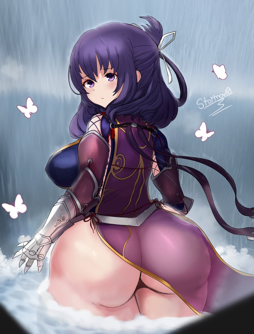 rixia mao (eiyuu densetsu and 5 more) drawn by stormowl0