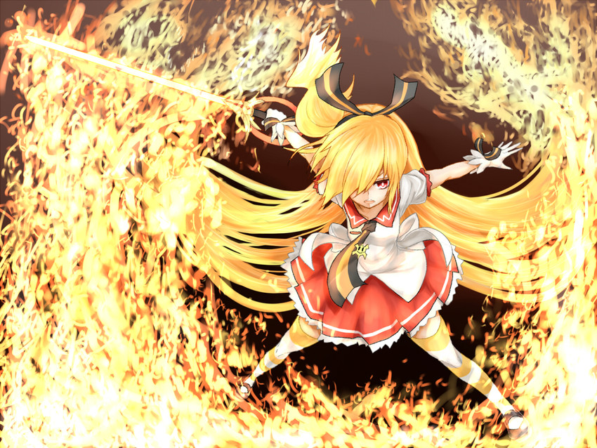 taiyou akari (gen'ei wo kakeru taiyou) drawn by azure_luna