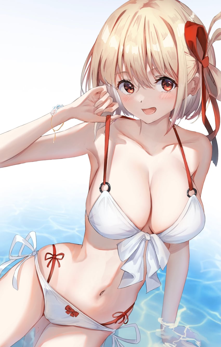 nishikigi chisato (lycoris recoil) drawn by wata0933