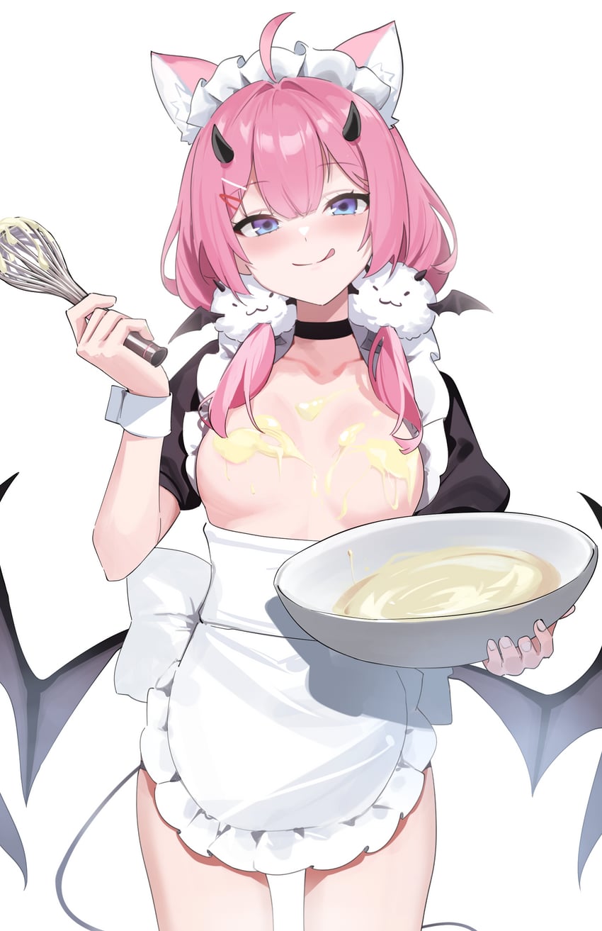 sakurada hane (indie virtual youtuber) drawn by spider_apple