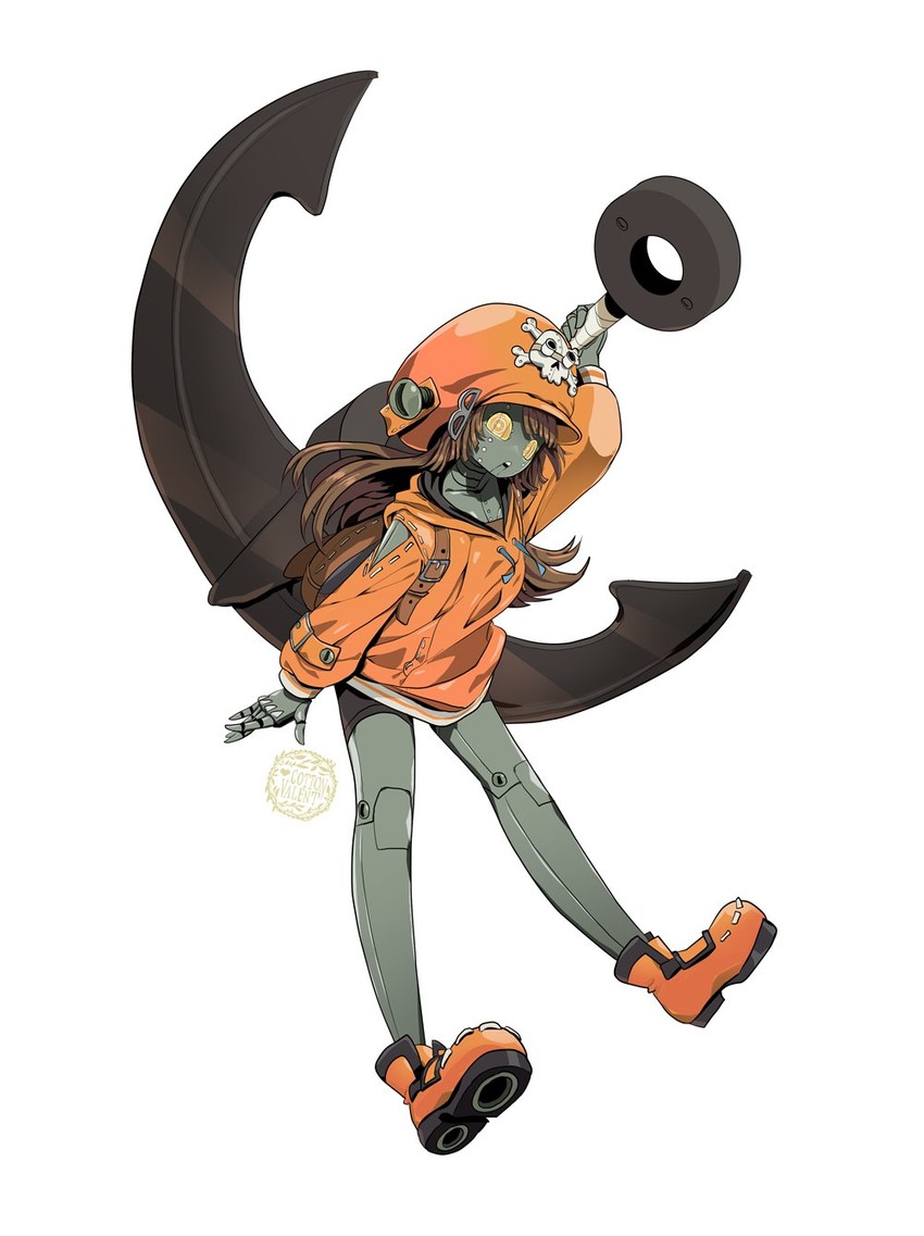 robo-may (guilty gear and 1 more) drawn by woraya_chotikul
