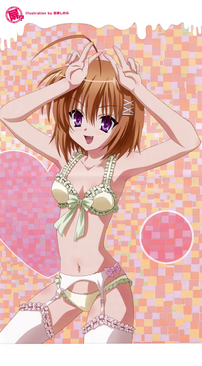 haruna (kore wa zombie desu ka?) drawn by tagashira_shinobu