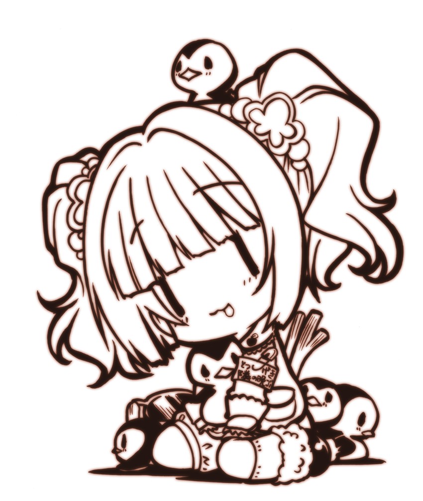 takatsuki yayoi (idolmaster and 1 more) drawn by senomoto_hisashi