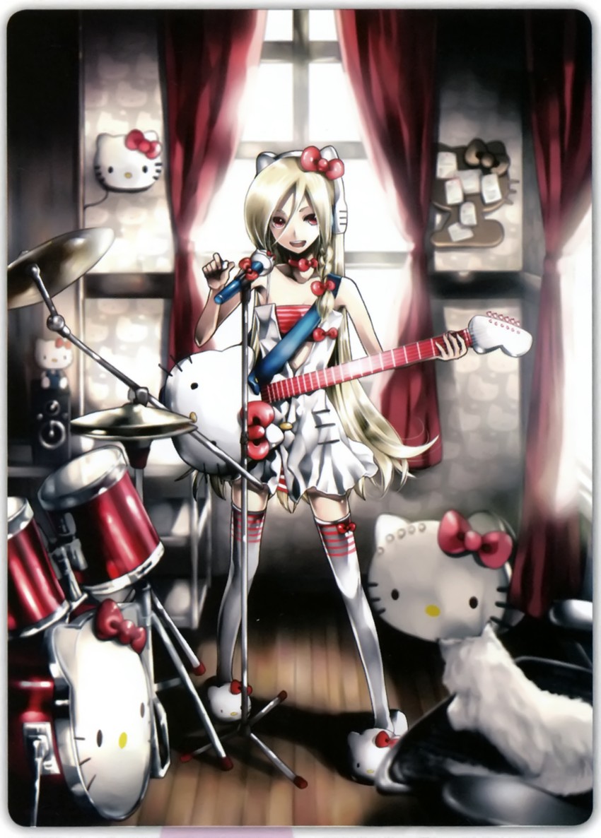 hello kitty (sanrio and 2 more) drawn by kei_(keigarou)