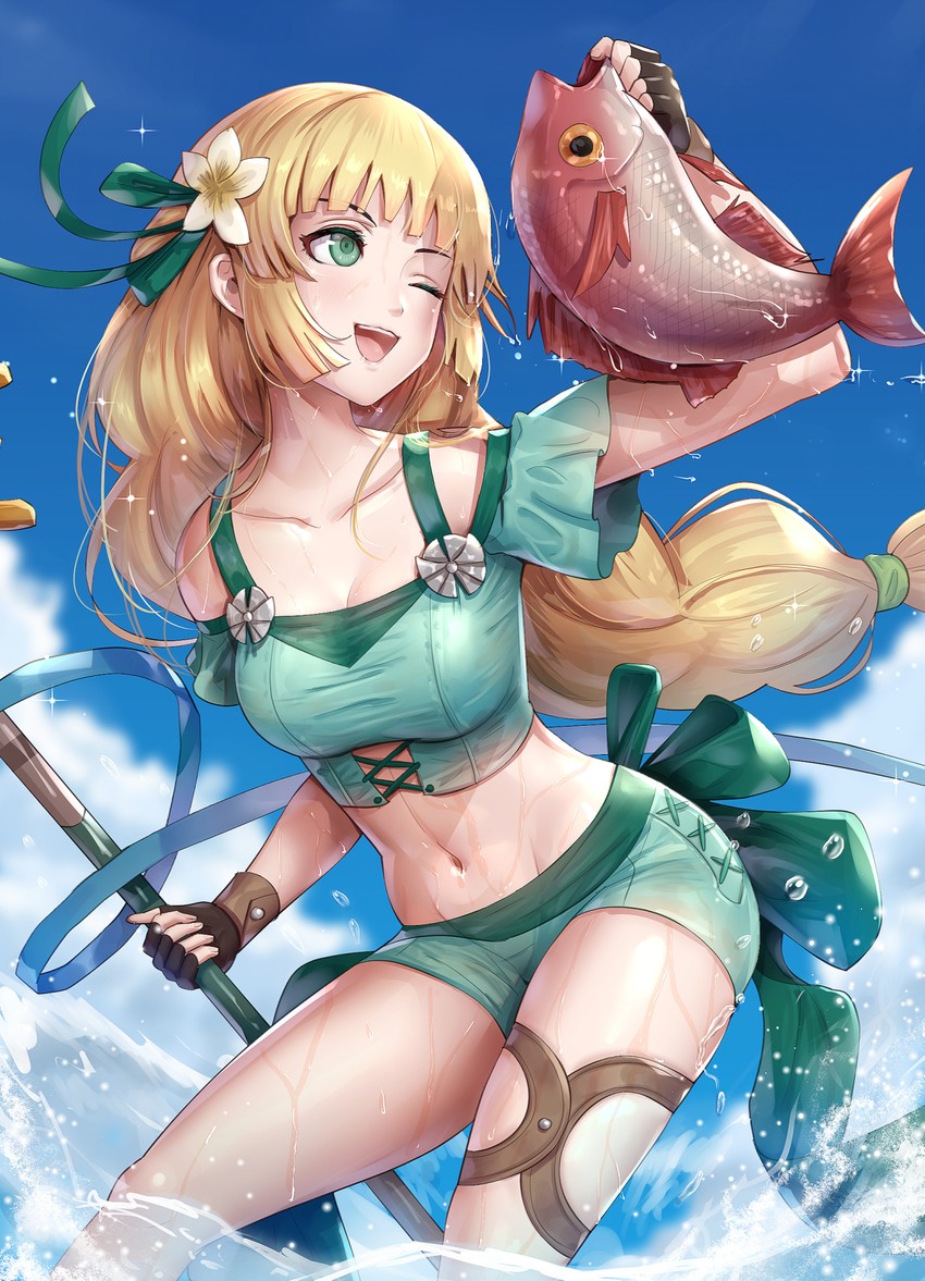 ingrid brandl galatea (fire emblem and 2 more) drawn by gonzarez