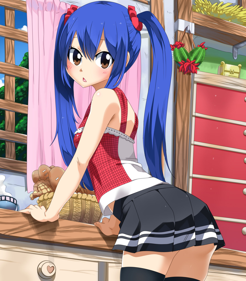 wendy marvell (fairy tail) drawn by planeptune.