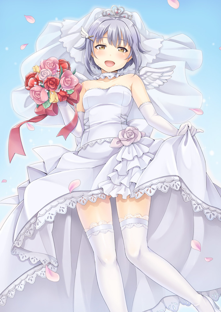 koshimizu sachiko (idolmaster and 1 more) drawn by courreges_ace