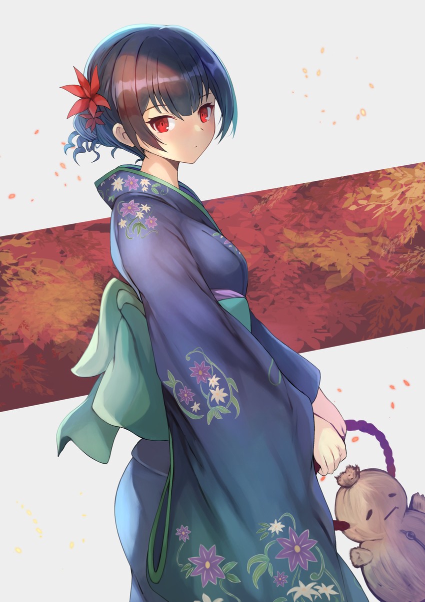 morino rinze (idolmaster and 1 more) drawn by ohako_(ohako1818)