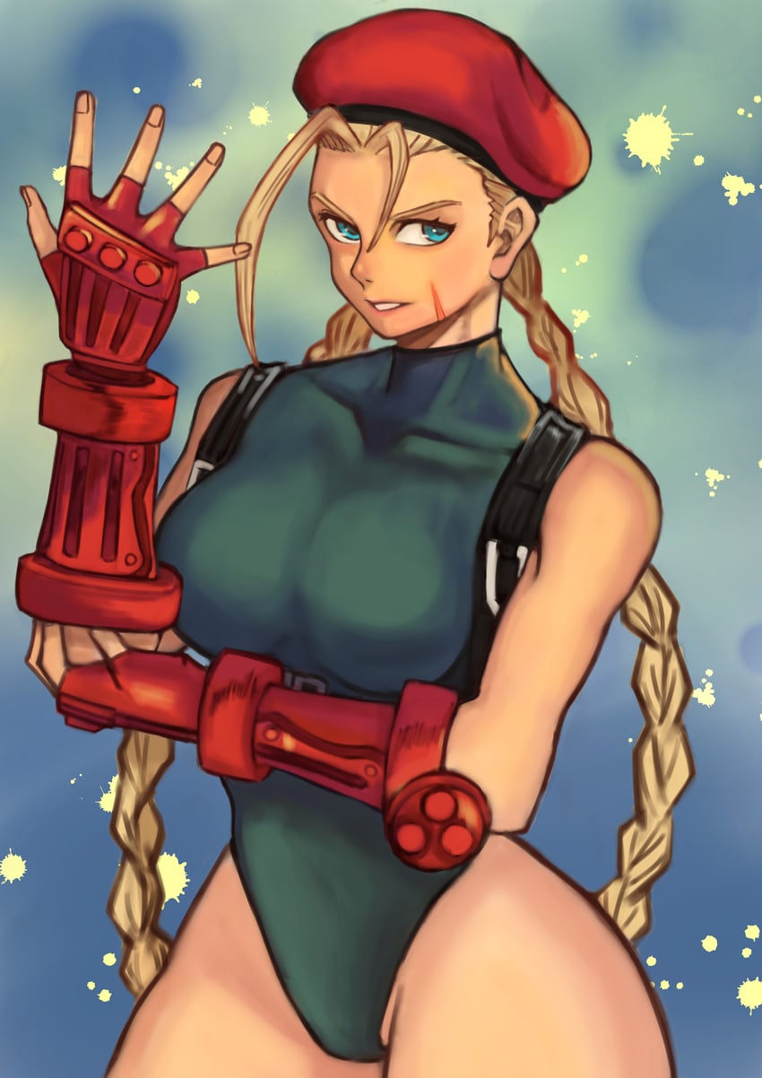 cammy white (street fighter and 1 more) drawn by sokumenkara