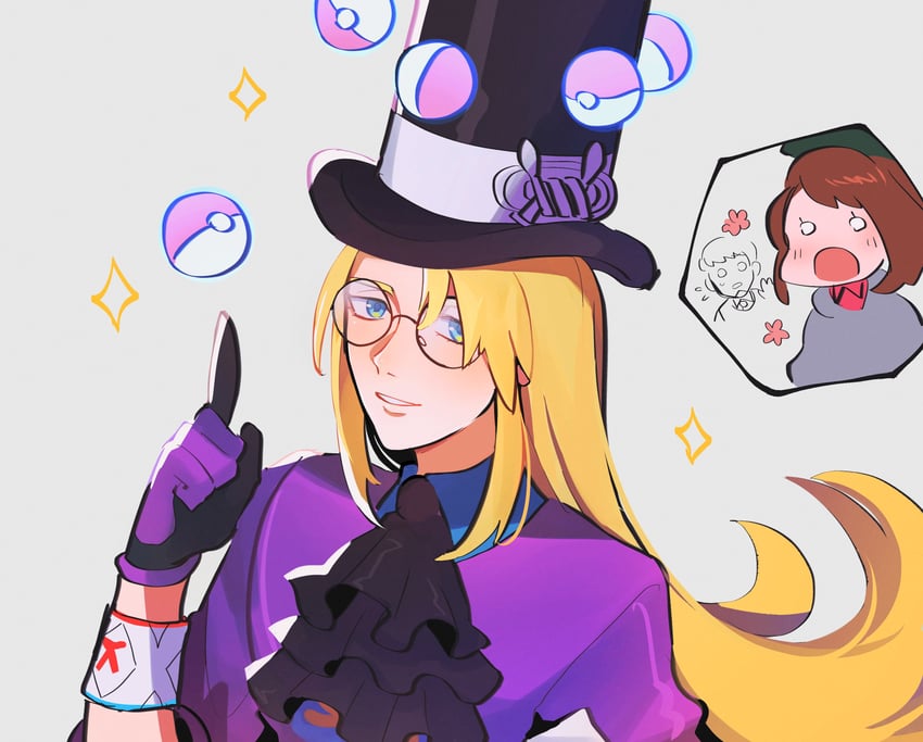 gloria and avery (pokemon and 1 more) drawn by seirorath