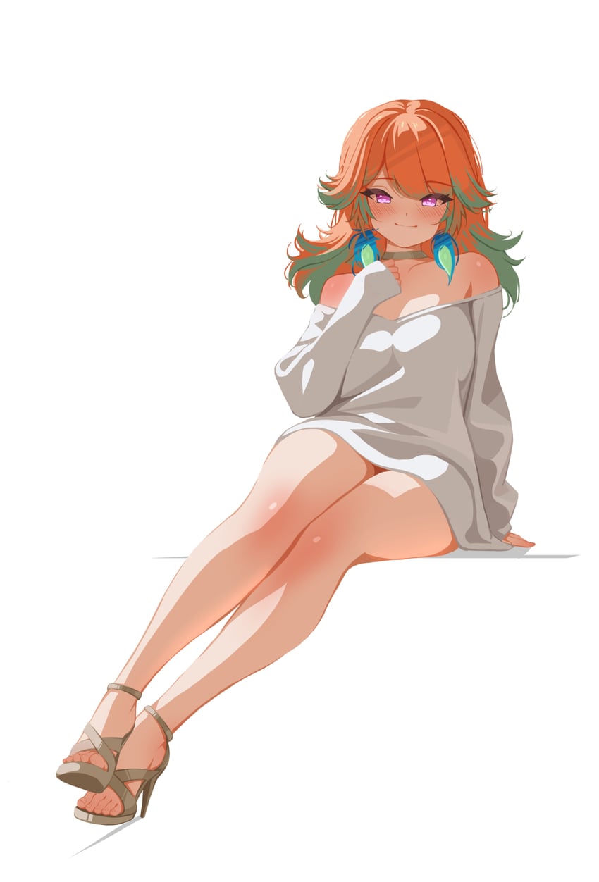 takanashi kiara (hololive and 1 more) drawn by sansha_art