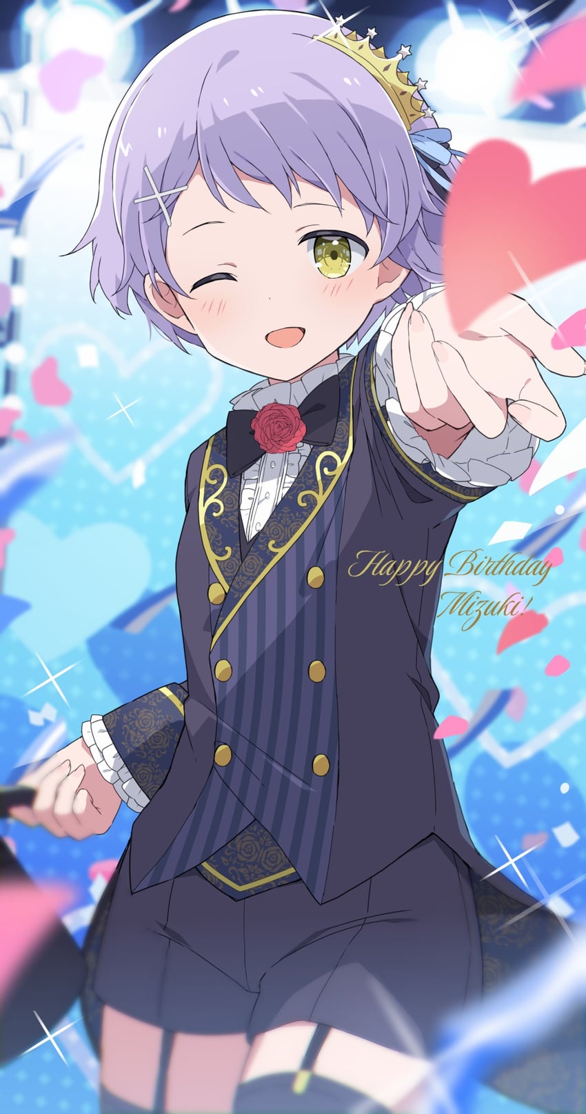 makabe mizuki (idolmaster and 2 more) drawn by mochigome_(ununquadium)