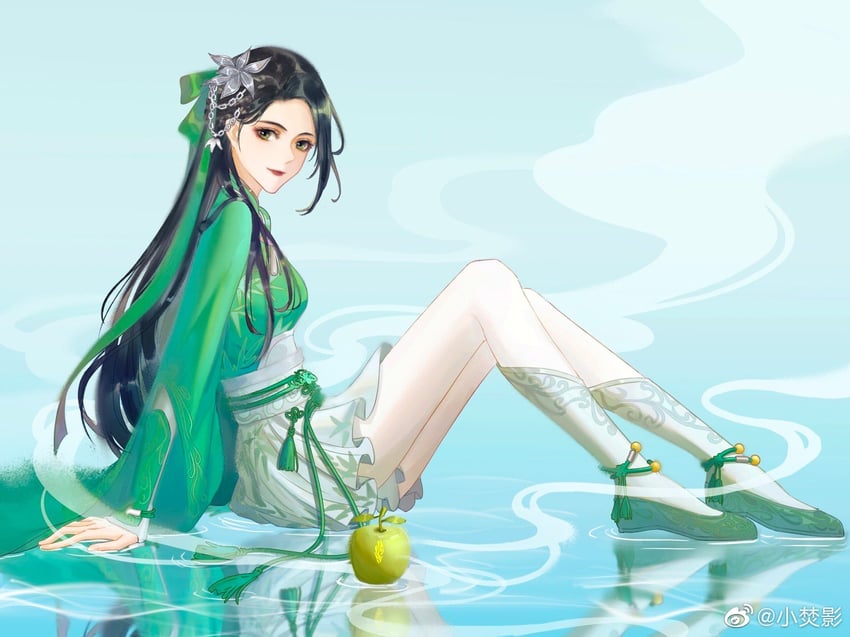 yue qingshu (xianjian qixia zhuan and 1 more) drawn by xiao_fen_ying