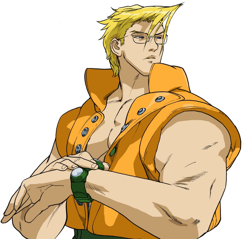 charlie nash (street fighter and 1 more) drawn by bengus