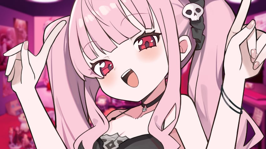 mori calliope (hololive and 3 more) drawn by rakku_(rkrmz0n)