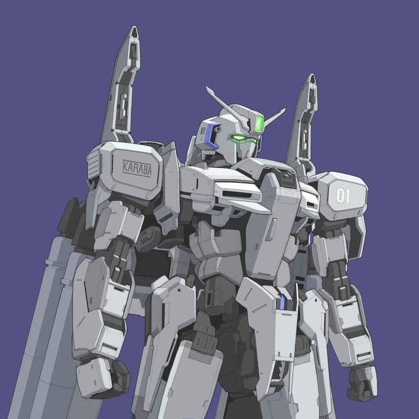 zeta plus and zeta plus c1 (gundam and 1 more) drawn by bmwsb0