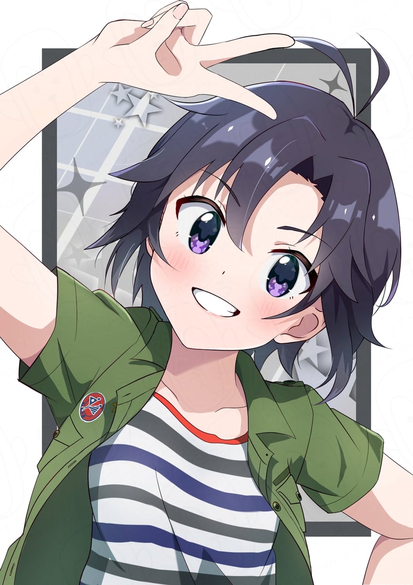 kikuchi makoto (idolmaster and 2 more) drawn by twwibql2kktg5am