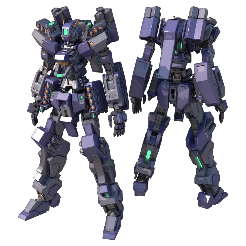 gundam rhongomiant (original and 1 more) drawn by arcwalde_(artist)