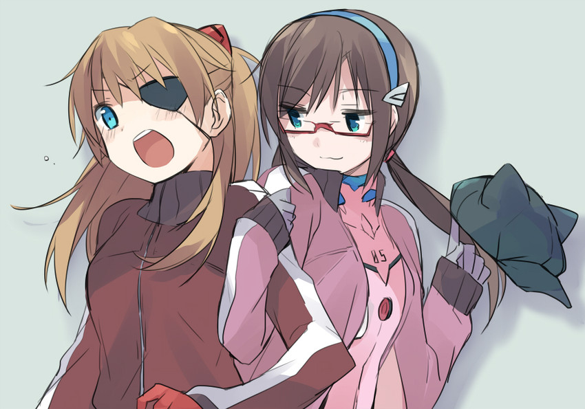souryuu asuka langley and makinami mari illustrious (neon genesis evangelion and 2 more) drawn by mizuki_(koko_lost)