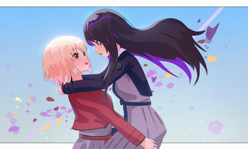 nishikigi chisato and inoue takina (lycoris recoil) drawn by edgar_syu